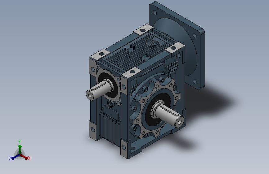 劲仑减速机_NMRV090_15_E_FC2_SS1_150_B8_35_C2