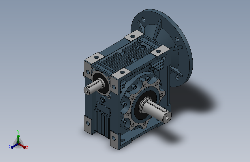 劲仑减速机_NMRV090_80___FA1_SS1_145TC_B6_35_C1