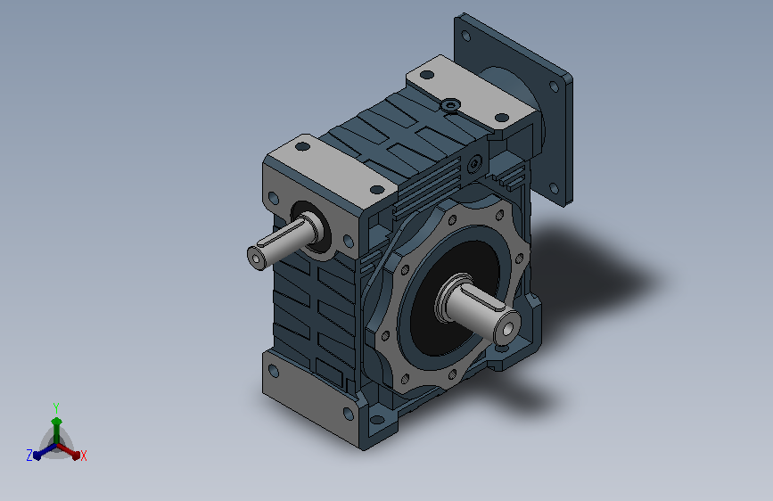 劲仑减速机_NMRV130_50_E_A1_DS_180_B6_C2(1)