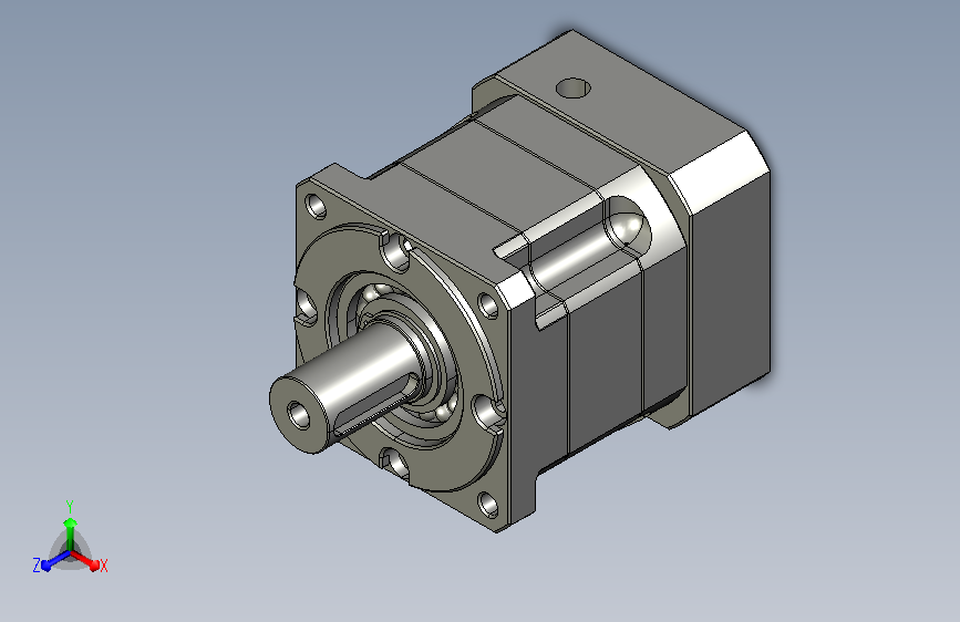 劲仑减速机_ZB115A-L1-P2-S2-19-95-130-M8