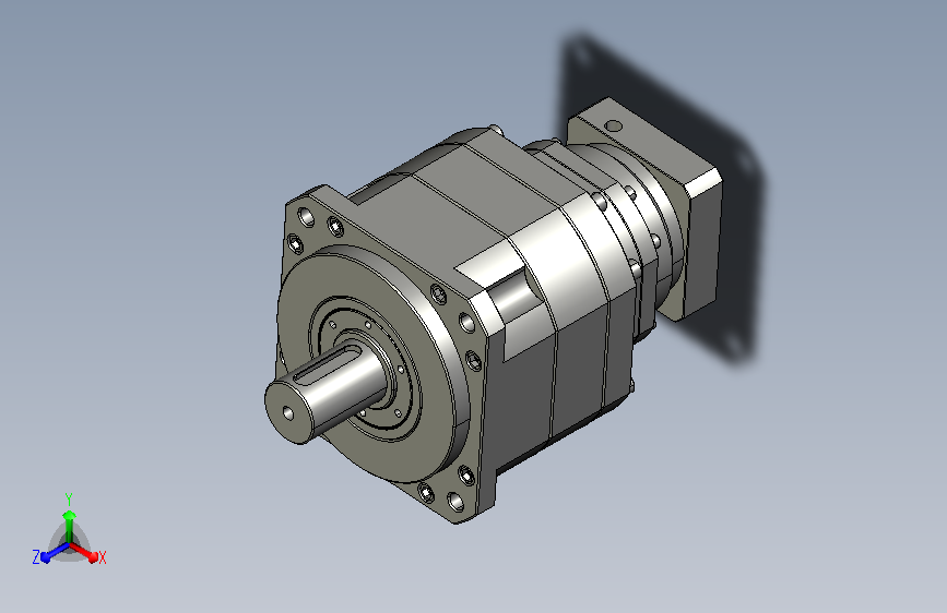 劲仑减速机_ZB330-L2-P2-S2-32-110-145-M8