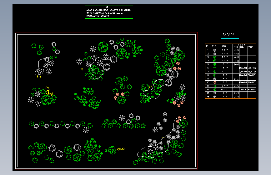 1植物种植平面图