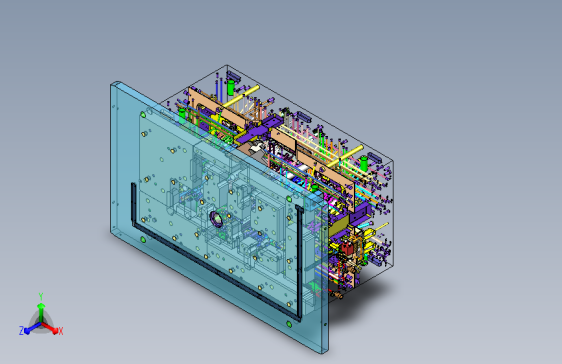 DRFA1-仪表板型腔多方孔抽芯结构