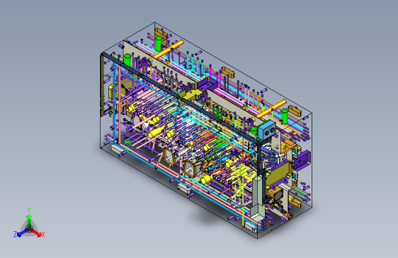 DSTA2-仪表板手套箱弹块-中控台区域抽芯与小滑块