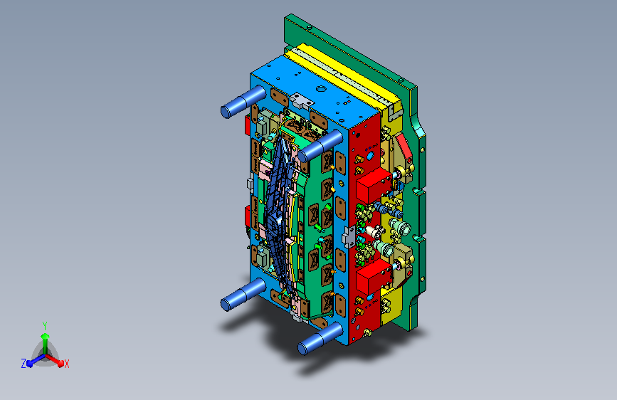 M140078-高光格栅模具