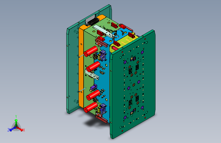 M160128-保险杠外分型数据-翻边拉变形强脱结构