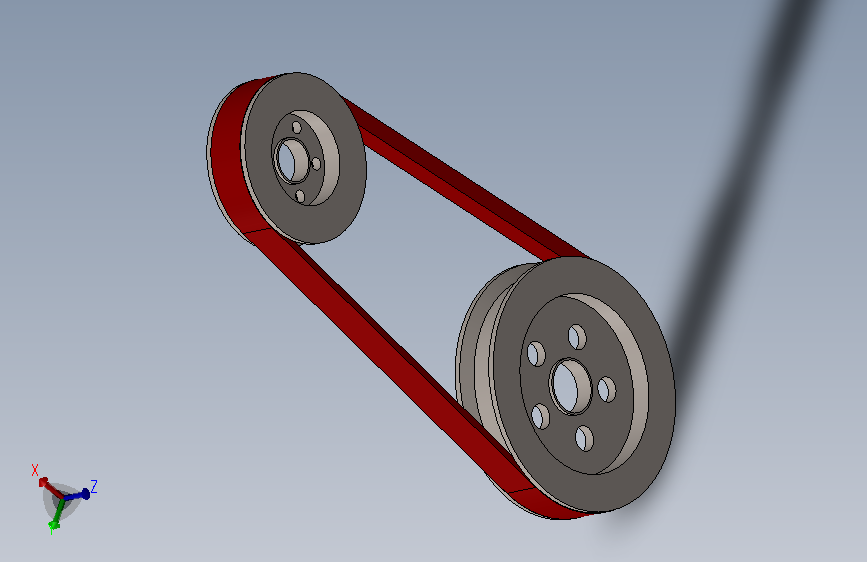 皮带传动