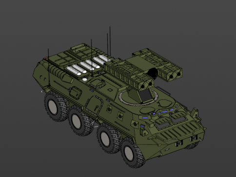 A0007166-BTR-斯特雷拉 火箭弹发射装甲车