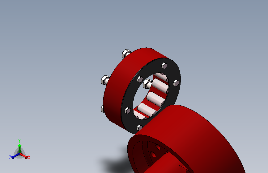 带制动轮柱销齿式联轴器ZLL4--1823743==wb40