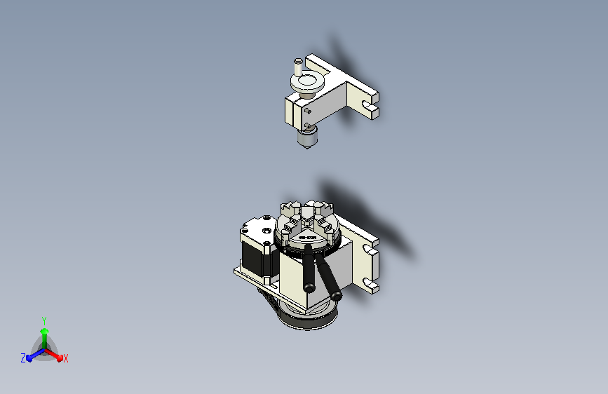 K12-65mm数控回转轴。尺寸规格。