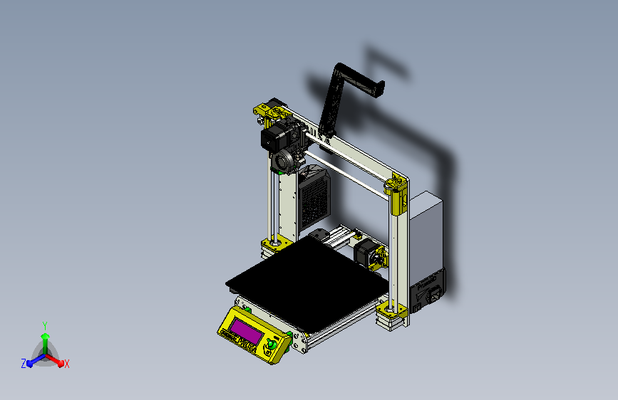 PrUSA i3 mk 3D打印机  STEP