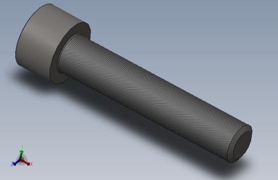 GB／T70．1-2000内六角圆柱头螺钉M8×40