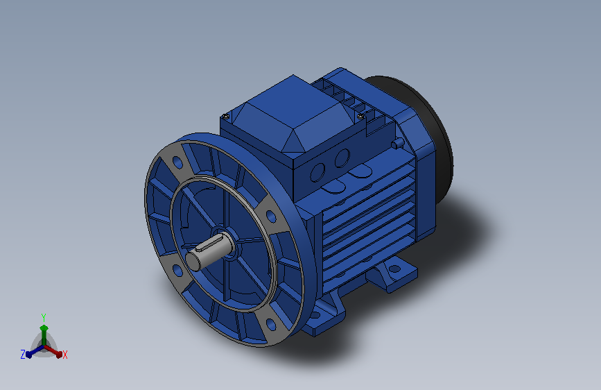 IM B35 H80-180(YE2、YE3)通用电机[YE2-80M1-2-B35]