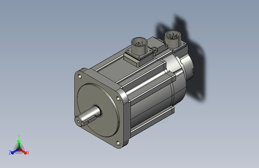 MS1H3-18C15CD-A334Z  1.8KW伺服电机.stp