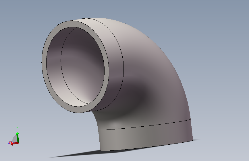 短半径90弯头Ⅰ系列[GBT12459-2005][90ES_I_DN32]