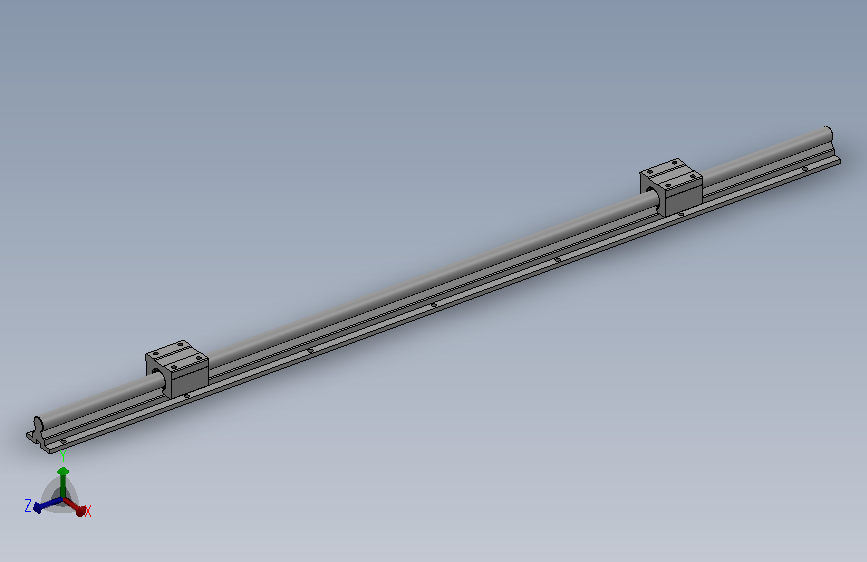 支撑导轨单元SBR S系列滑轨[SBR16SA]