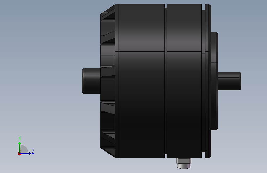 M3508直流无刷减速电机_SOLIDWORKS 2021_模型图纸下载 – 懒石网