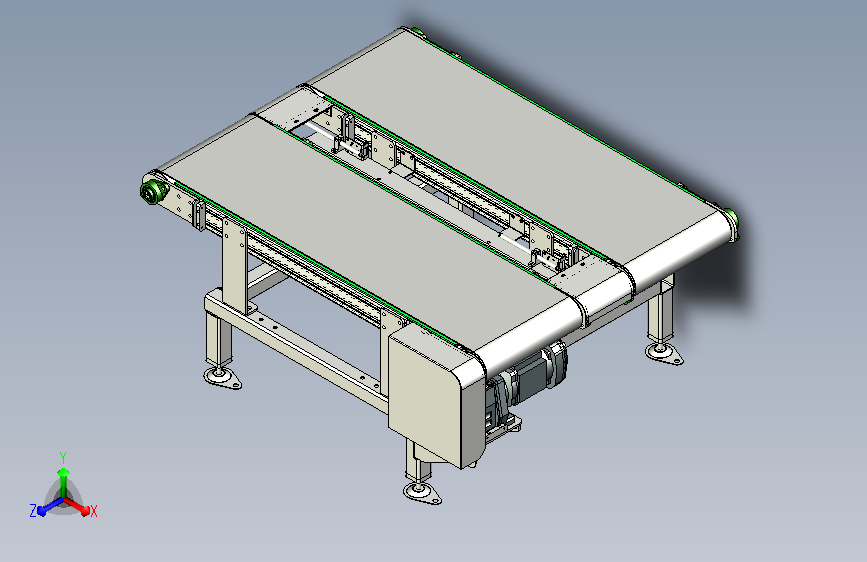 草纹带等宽输送线