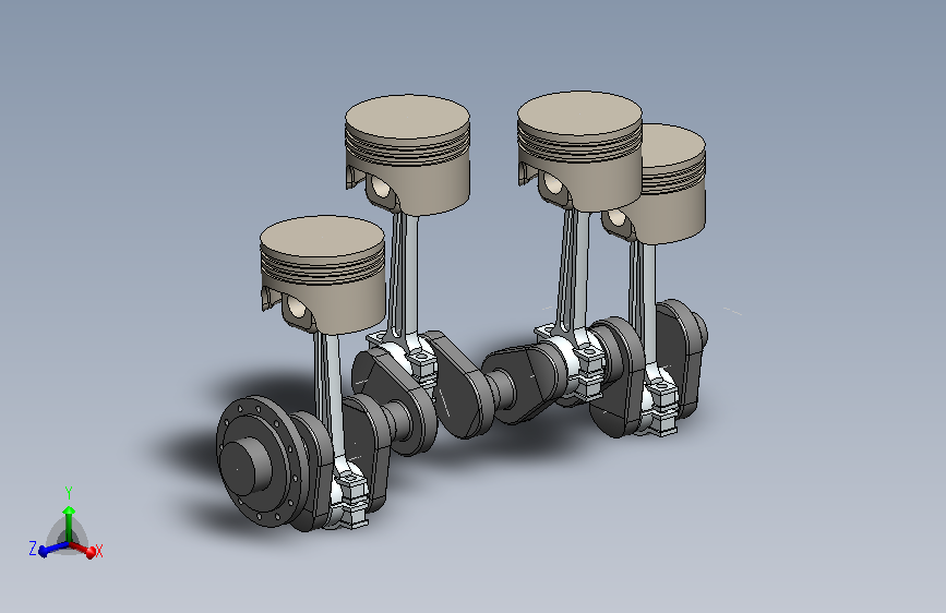 4缸发动机总成-1 9 SW