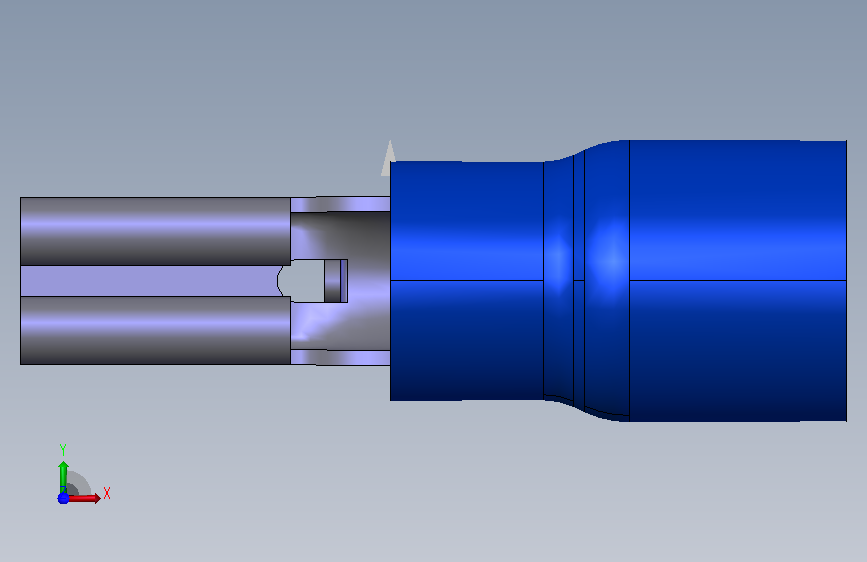 电缆接头扁平插套 2.8 x 0.5 - 部分绝缘 蓝色 (1.5-2.5 平方毫米) STP