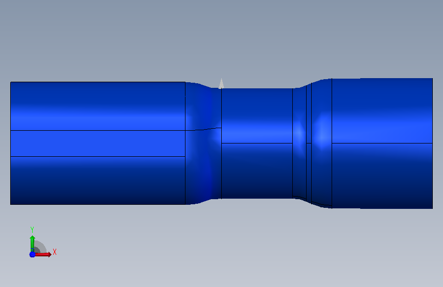 电缆接头扁平插套 2.8 x 0.5 - 全绝缘蓝色（1.5-2.5 平方毫米） STP
