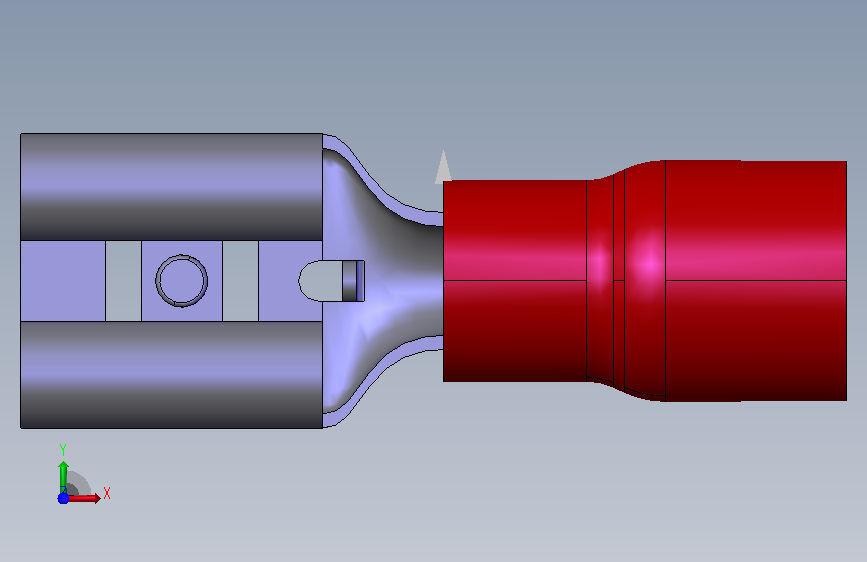 电缆接头扁平插套 6.3 x 0.8 - 部分绝缘红色（0.5-1.5 平方毫米） STP