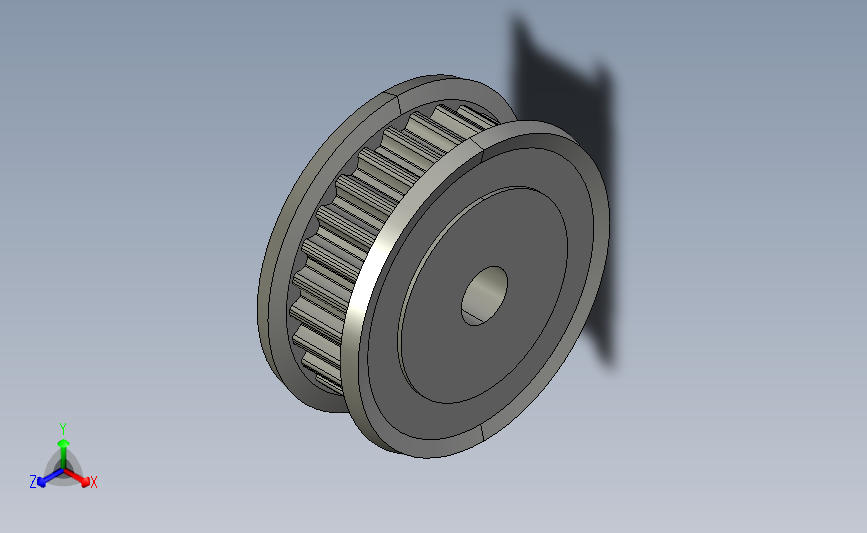 TAA3M-26-060-H5同步带轮-3M型.stp