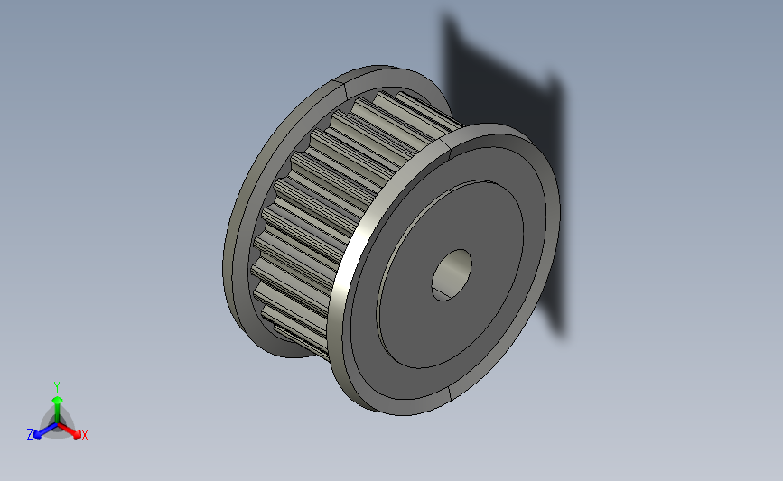 TAA3M-26-100-H5同步带轮-3M型.stp