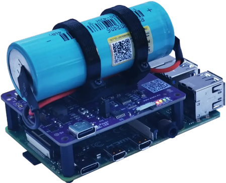 A0007210-AQEX 坚韧耐力 LF - 适用于 Raspberry Pi 的工业 LFP 不间断电源 HAT