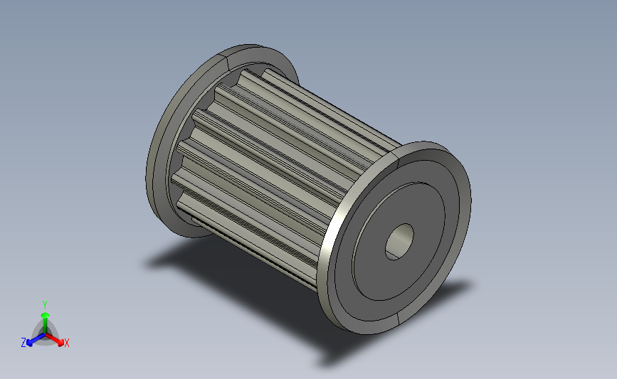 TAA5M-14-250-H5同步带轮-5M型.stp