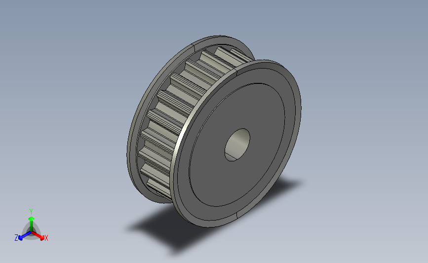 TAA8M-22-150-H12同步带轮-8M型.stp