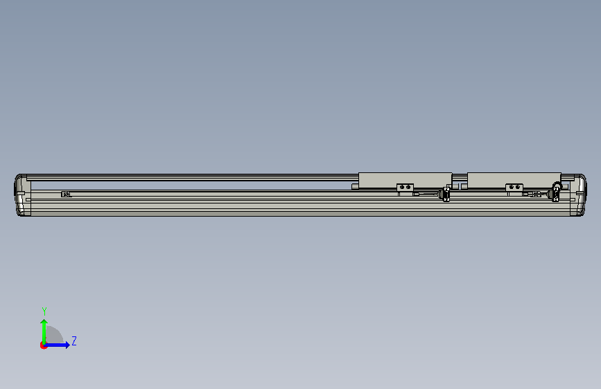 标准直线电机模组BCJ24-MEL17-62-S2-D2-X715-A-RA 左侧视图