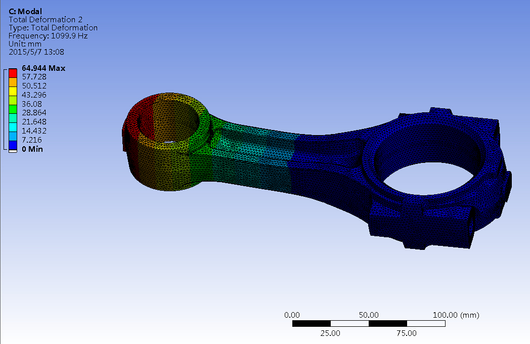 连杆的设计和有限元分析(sw+cad+说明书)