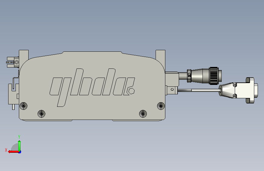 标准直线电机模组BCJ34-MEL19-75-P2-D2-X955-A-RA 背面视图