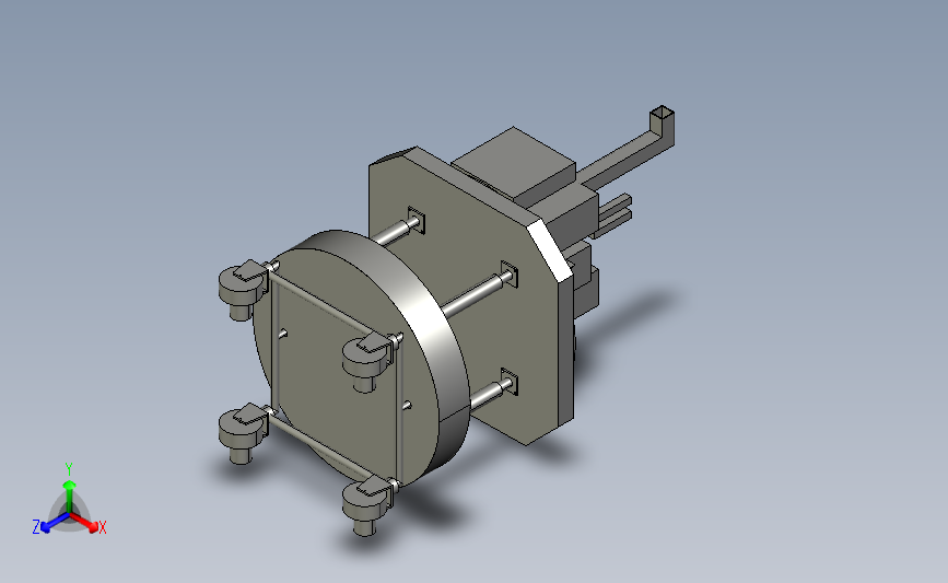 超大型工件测量装置设计（cad+pro+说明书）