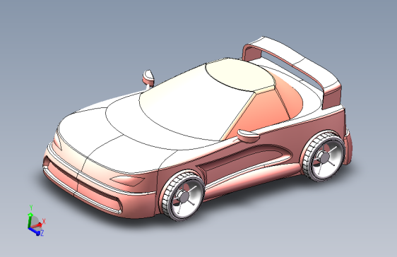 3D汽车模型-SW