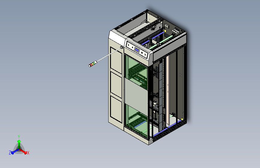 pcb 3 way loader三向装载机