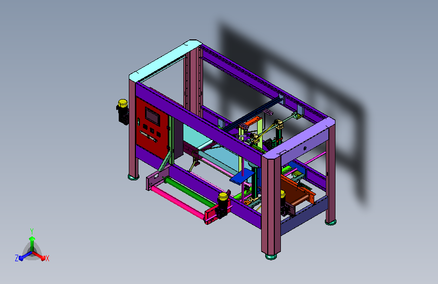 饮用水桶包膜封装专用器械