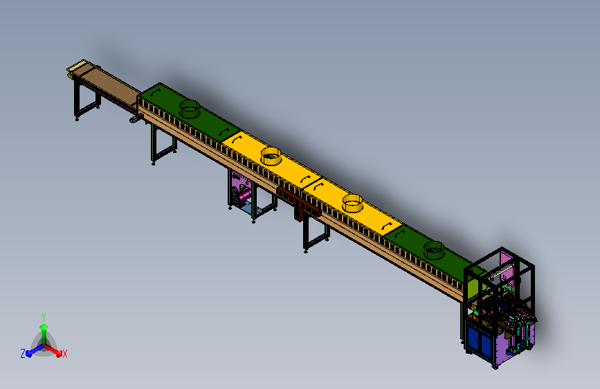 圆环密封垫涂胶烘干加工装置