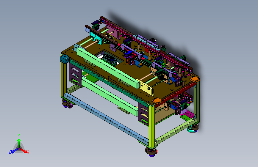 幅宽适配输送流转产线