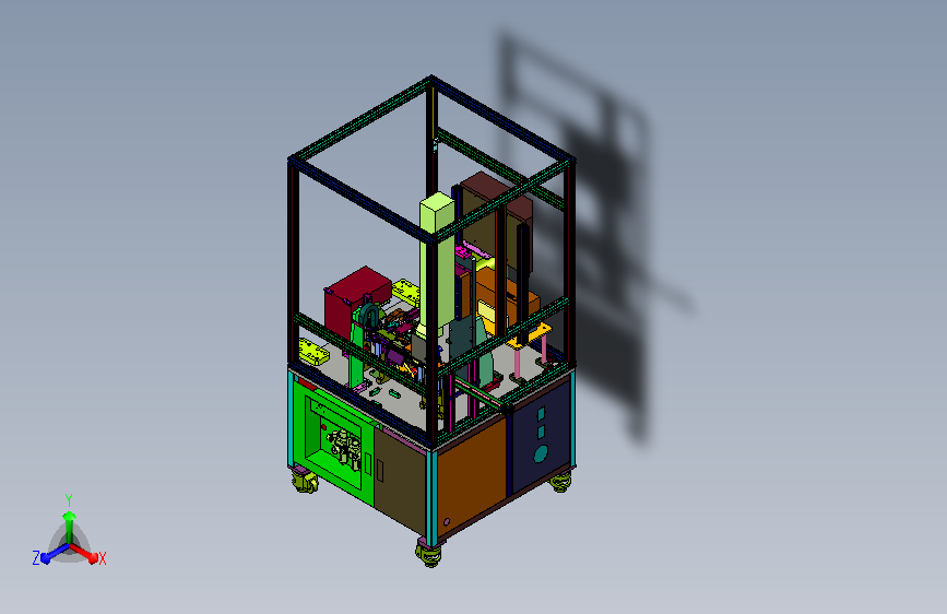 辅件智控镭射精刻印整机