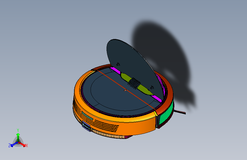 智能充电小家电家用清洁机吸尘器