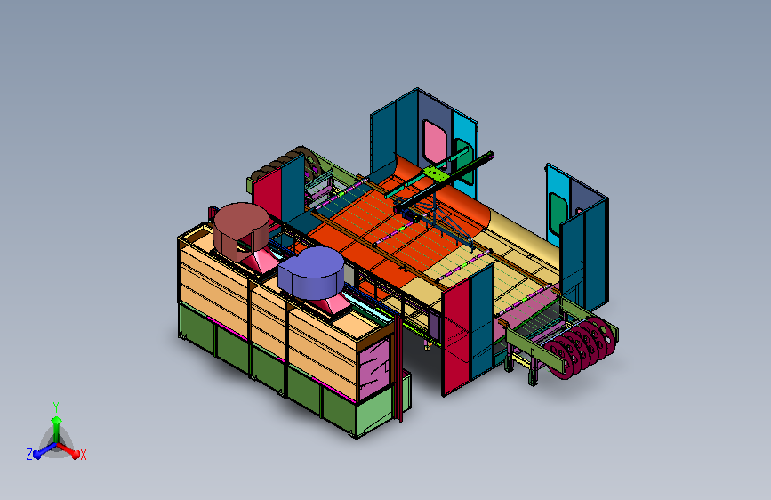 智能门板喷漆房