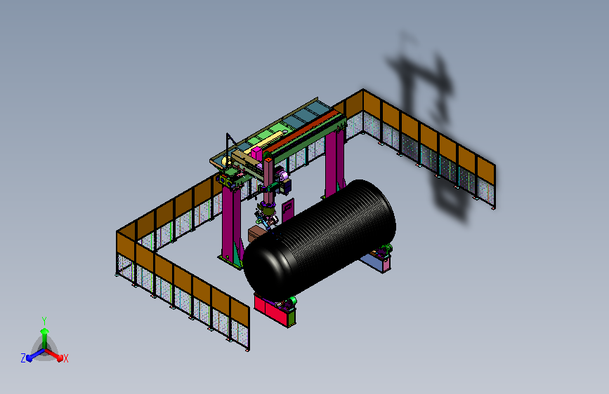 重型罐体全自动焊接加工工位