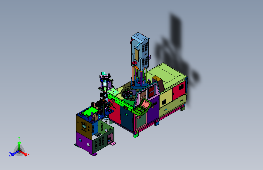 注塑机模具自动埋针装置