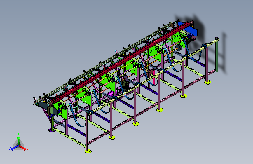 柱形型材智能输送设备