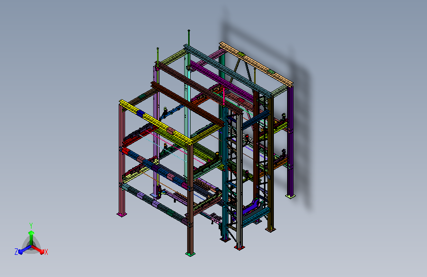 专用移载小车智能车库