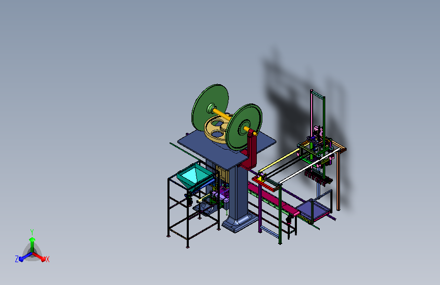 砖块规整码放成型设备