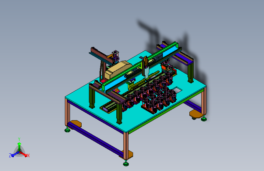 工件转运标识制作装置