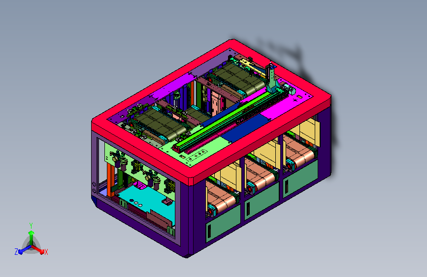 自动举升传送移载上料机